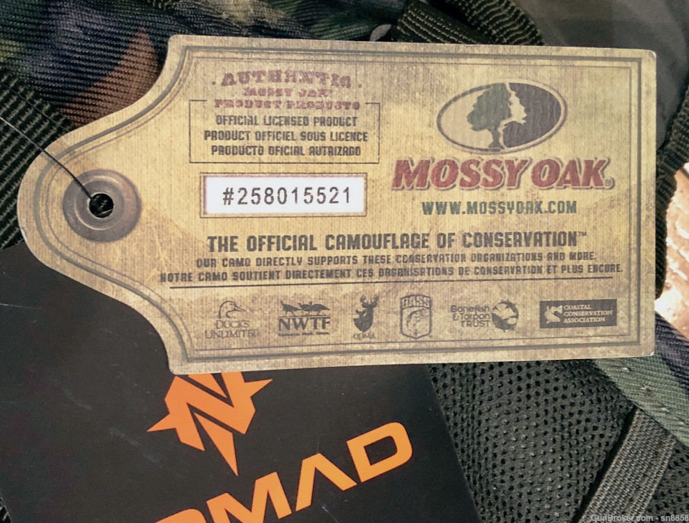 Mossy Oak NOMAD Pursuit Convertible Turkey Vest, size 1 *NEW*-img-4