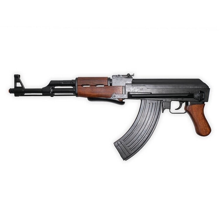 Russian AK-47 Assault Rifle With Folding Stock Non Firing-img-3