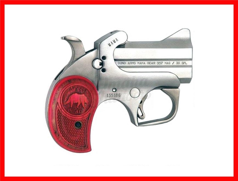 Bond Arms Mama Bear 2.5" Derringer 2 RD 357 Magnum 38 Special BAMB357/38-img-0
