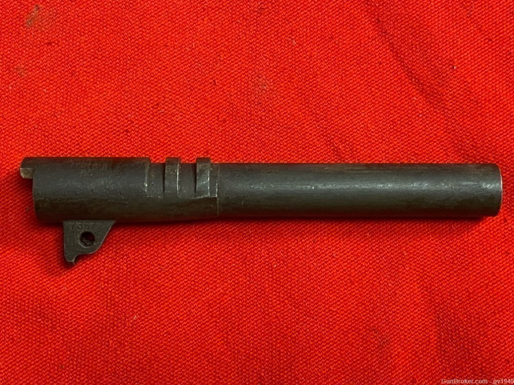 US GI chrome-lined 1911A1 barrel-img-1