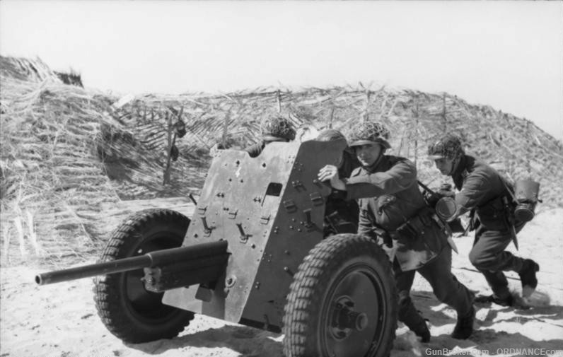 37mm Austro-Hungarian WWII shell casing 3.7cm Pak 36 37x249mm inert ammo-img-4