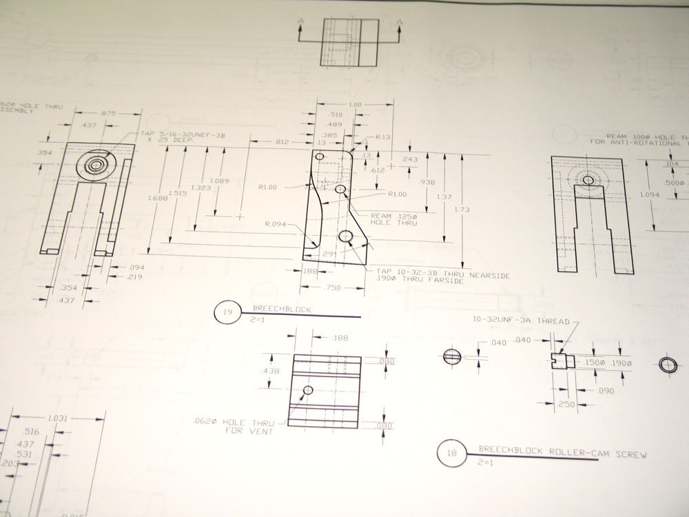 Farrow Schuetzen Rifle Measured Drawings, Blueprints!-img-1