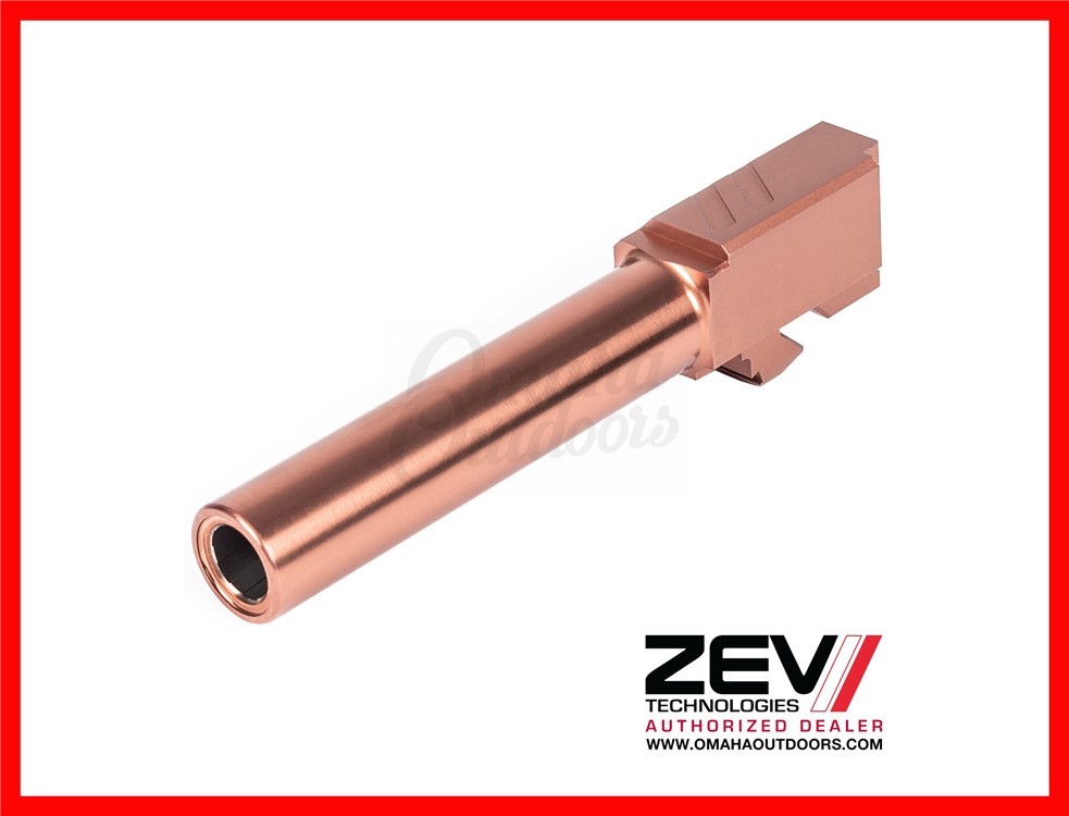 ZEV Pro Match Barrel For Glock 19 Bronze BBL-19-PRO-BRZ-img-0