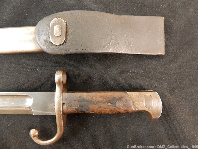 WW1 WWI Mexican Rolling Block Bayonet with Scabbard-img-19