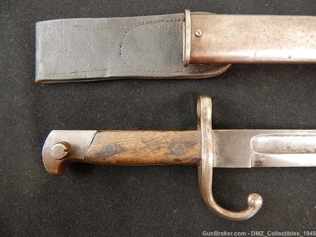 WW1 WWI Mexican Rolling Block Bayonet with Scabbard-img-16