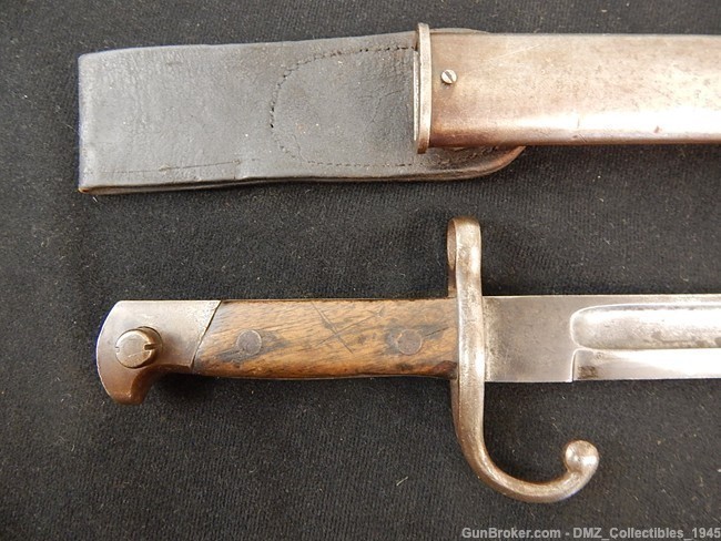 WW1 WWI Mexican Rolling Block Bayonet with Scabbard-img-11