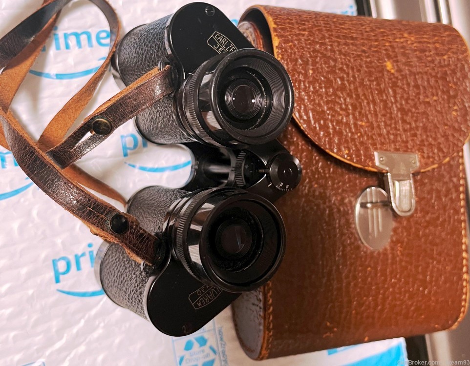 German CARL ZEISS Jena 6x30 Silvarem Binoculars w/case Pre-war 1938 Germany-img-9
