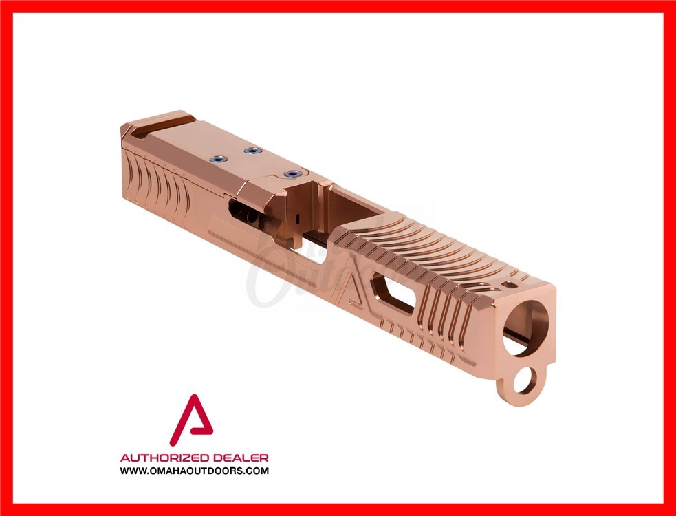 Agency Arms Cipher Slide Glock 19 Gen 3 AOS Rose Gold Polished-img-0