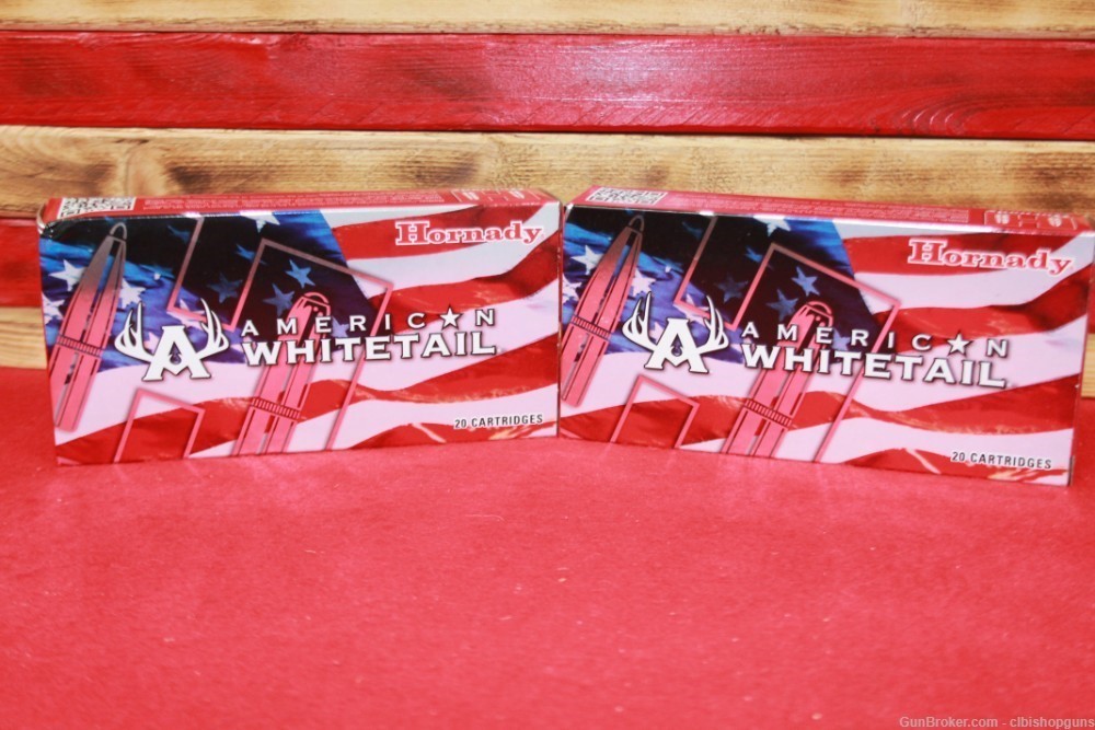 Hornady American Whitetail .450 Bushmaster 245 grain SP 2 BOXES 40 RNDS-img-0