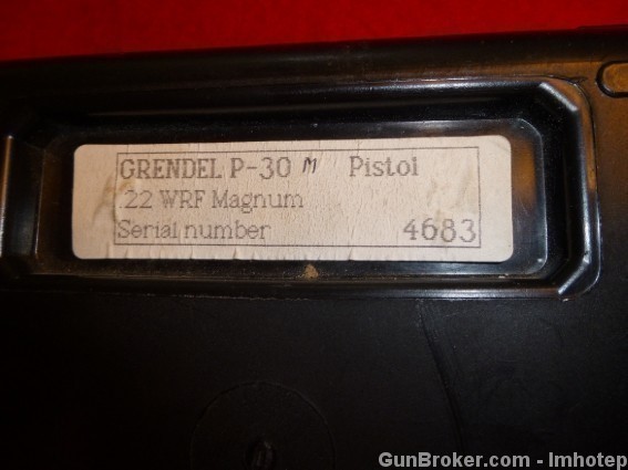 Grendel P-30 With Case Compensator .22MAG Bitcoin-img-1