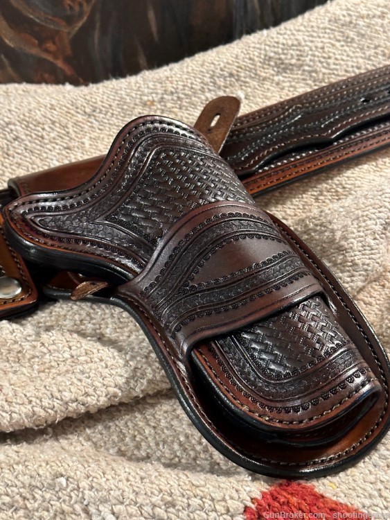 Double Holster Rig For New Model Ruger Vaquero, SASS, Cowboy Acton, New-img-8