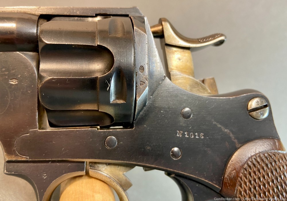 1875 Dated St. Etienne Model 1874 French Officer’s Service Revolver-img-3