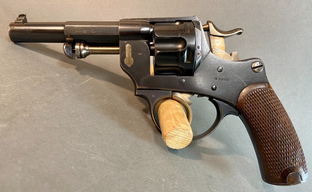 1875 Dated St. Etienne Model 1874 French Officer’s Service Revolver-img-0