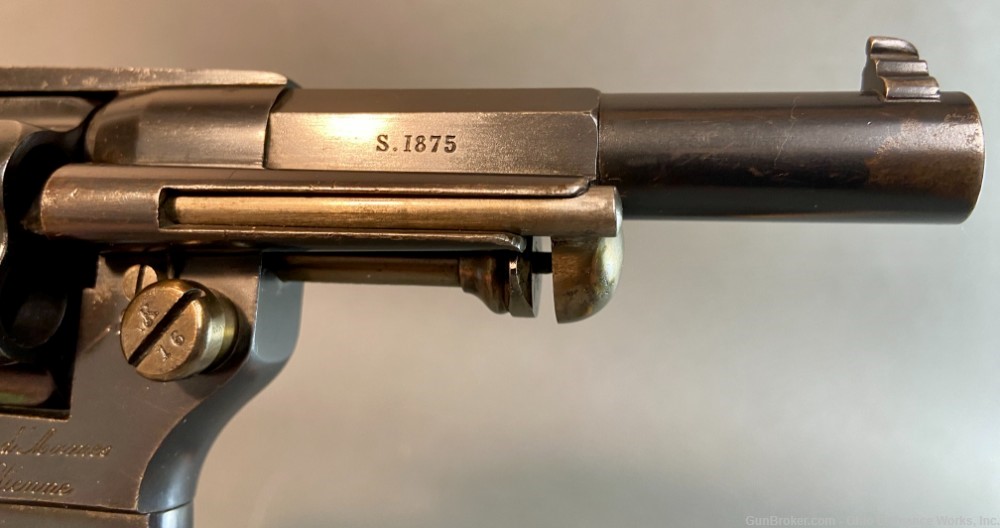 1875 Dated St. Etienne Model 1874 French Officer’s Service Revolver-img-15