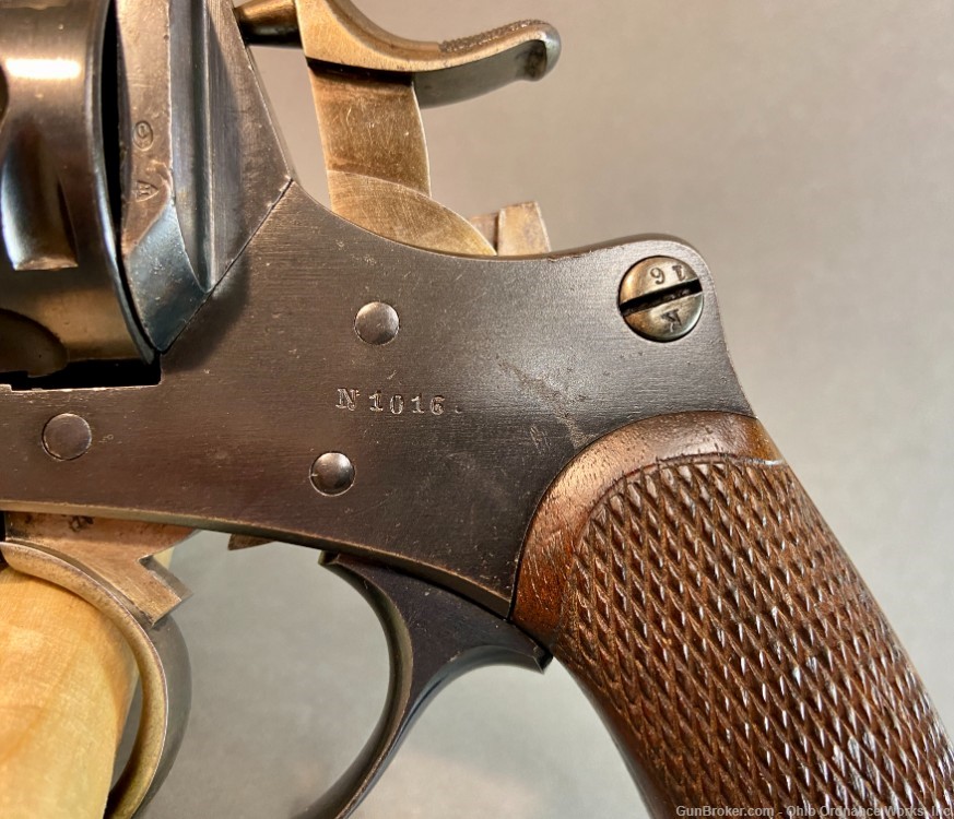 1875 Dated St. Etienne Model 1874 French Officer’s Service Revolver-img-5