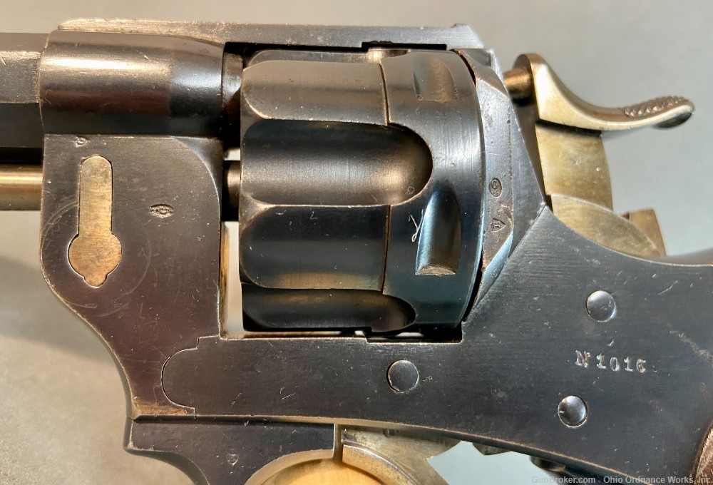 1875 Dated St. Etienne Model 1874 French Officer’s Service Revolver-img-2