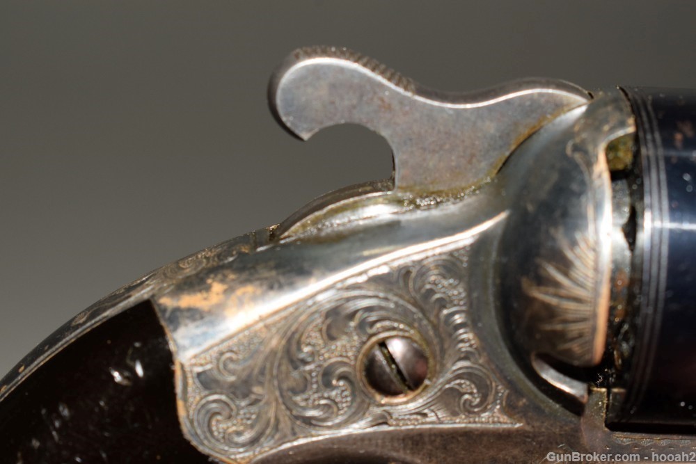 Wonderful Moore's Patent Firearms Front Loading Revolver 32 Teatfire-img-3