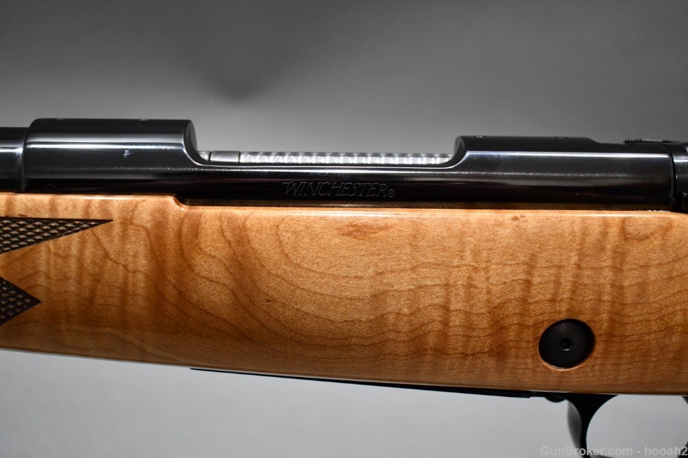 Wonderful Winchester 70 Super Grade AAA Maple 6.5 Creedmoor Rifle W Box-img-13