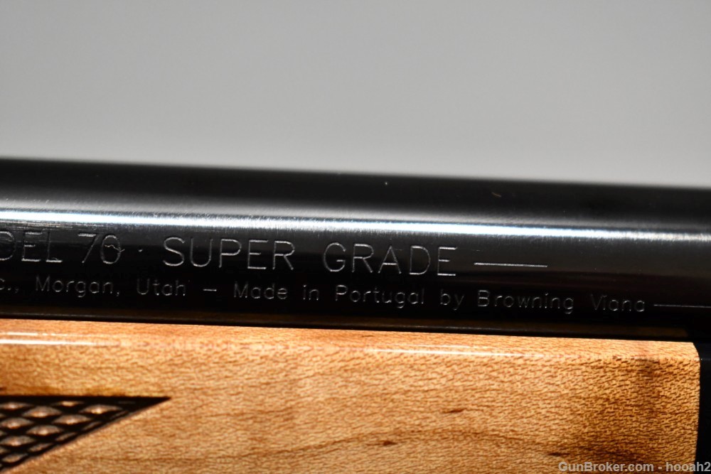 Wonderful Winchester 70 Super Grade AAA Maple 6.5 Creedmoor Rifle W Box-img-46