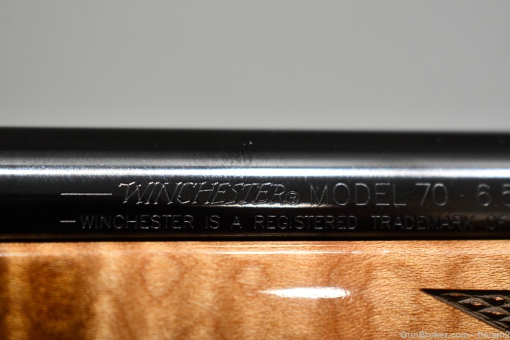 Wonderful Winchester 70 Super Grade AAA Maple 6.5 Creedmoor Rifle W Box-img-40