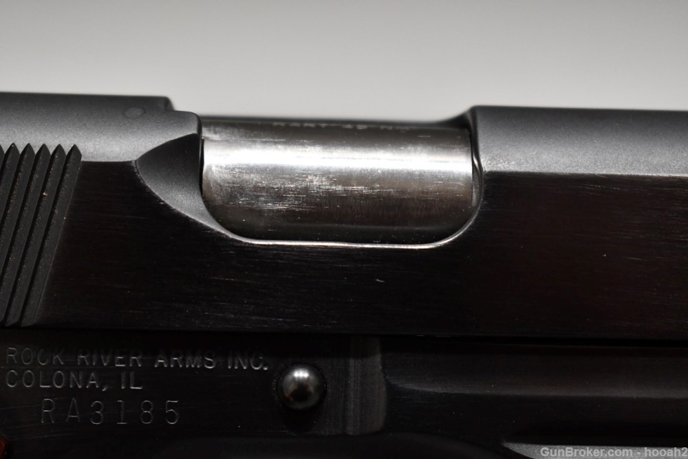 Excellent Rock River Arms 1911-A1 Tactical 45 ACP 5" Rail Pistol W Box 2009-img-6