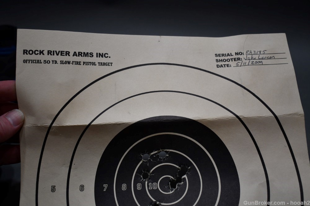 Excellent Rock River Arms 1911-A1 Tactical 45 ACP 5" Rail Pistol W Box 2009-img-39