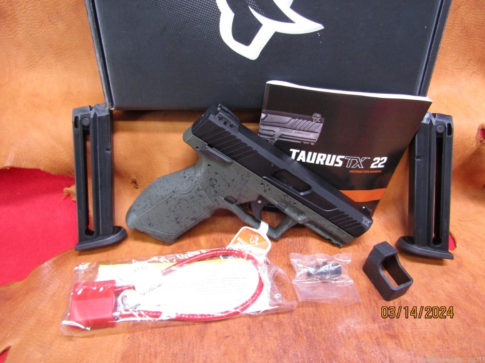 Taurus TX 22 LR Semi Auto Pistol New in Box 1-TX22141SP2-img-0