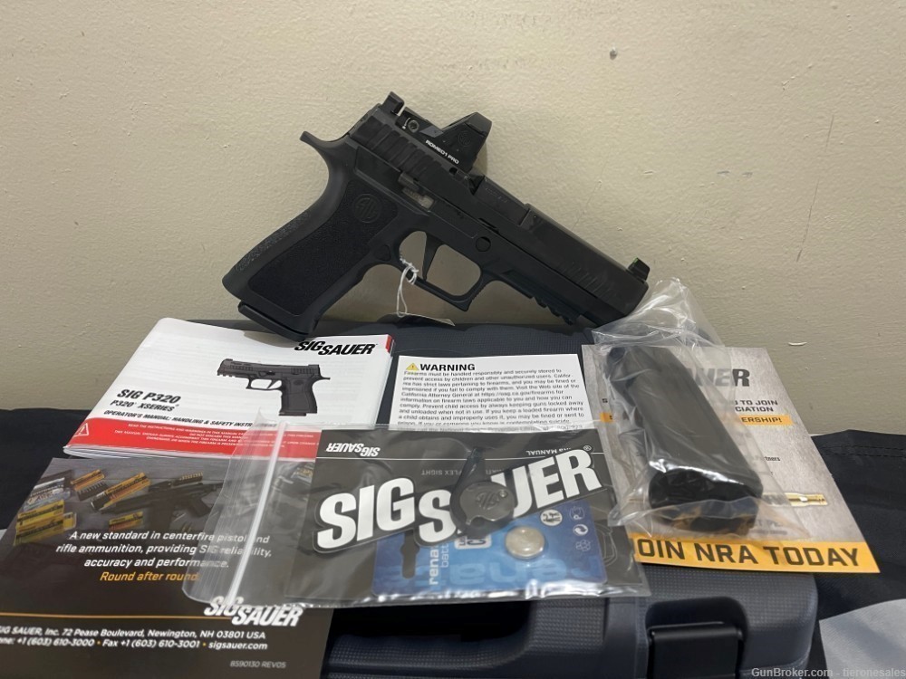 Sig 320 X Full Size RXP w/ Romeo 1 PRO 320XF-9-BXR3-RXP-contact 4 sale $-img-1