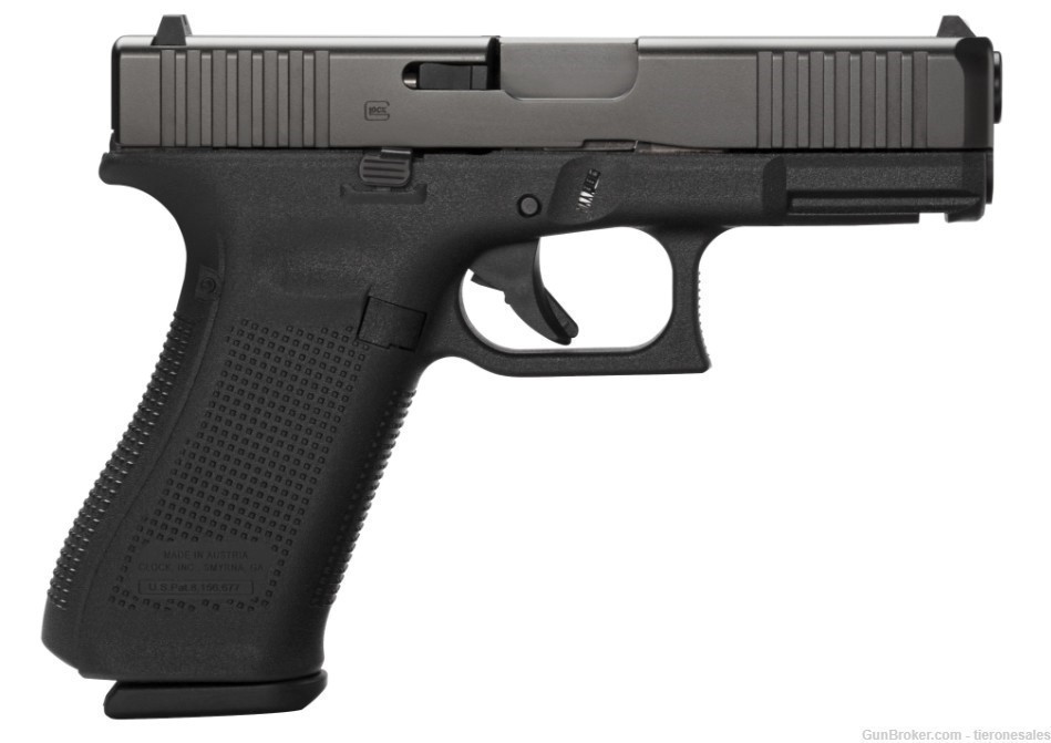 Glock 45 Gen 5 G45 9mm 17rd Black pistol fixed sights FS GLPA455S203-img-0