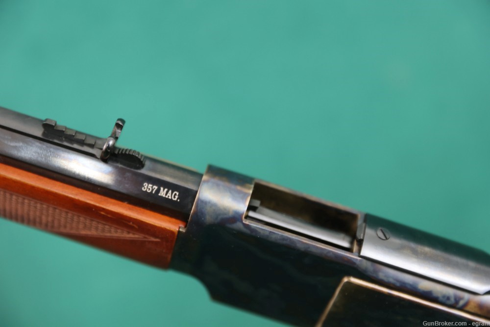 B3170 Taylor & Co 1873 Carbine 357 mag case colors ANIB-img-4