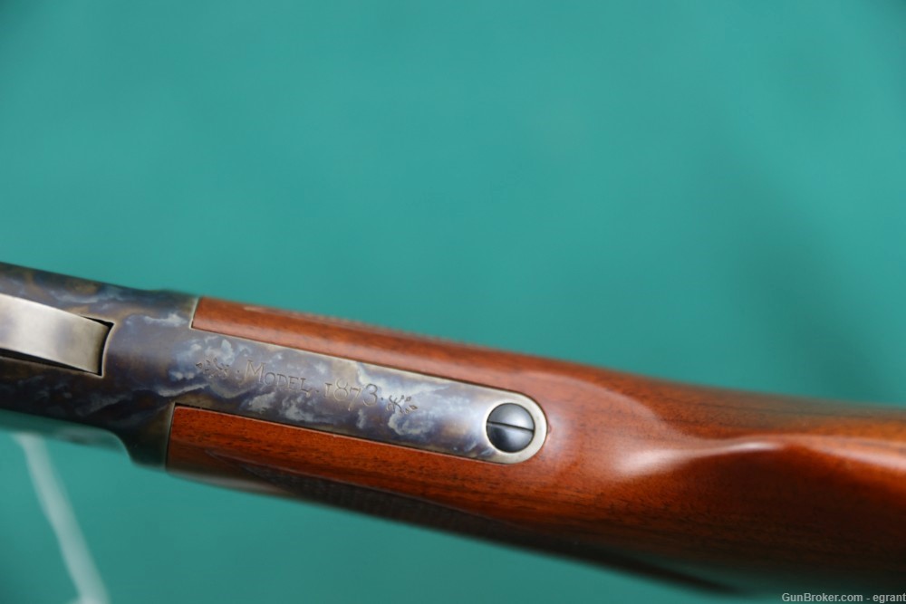 B3170 Taylor & Co 1873 Carbine 357 mag case colors ANIB-img-3