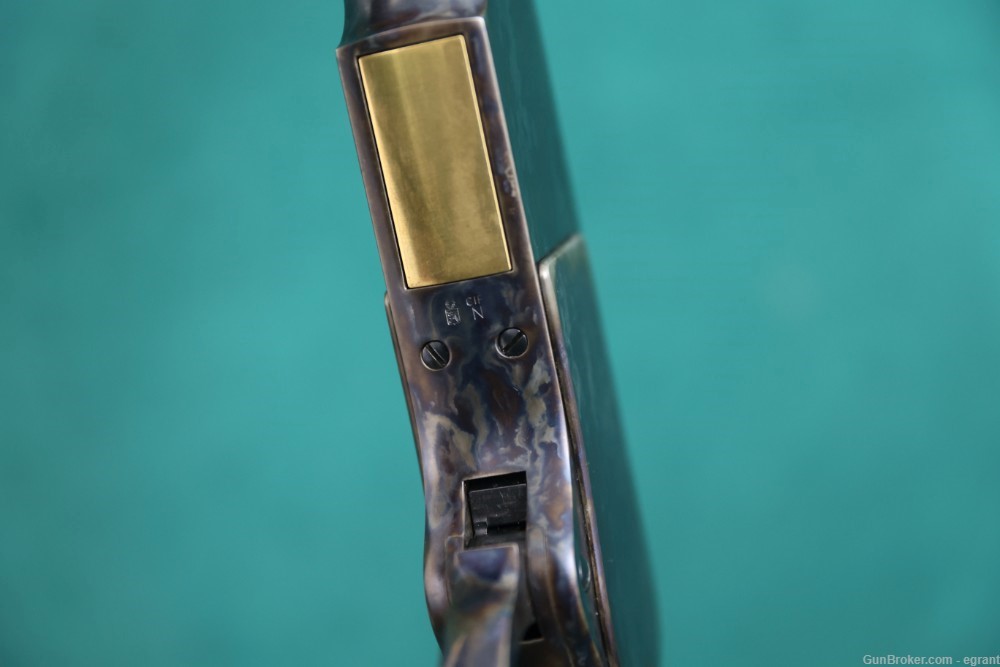 B3170 Taylor & Co 1873 Carbine 357 mag case colors ANIB-img-2