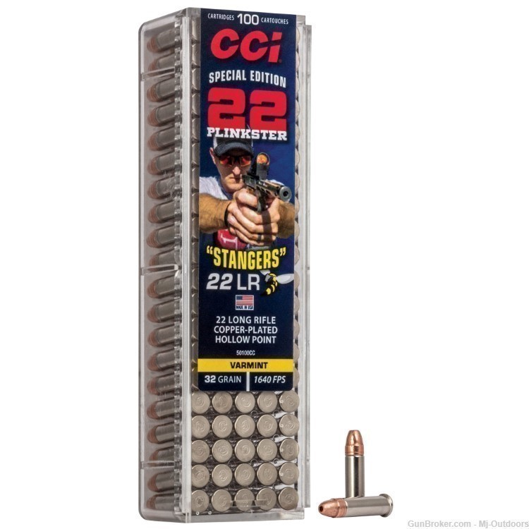 CCI STANGERS 22LR 32GR CPHP 200rds Rimfire Ammunition-img-3