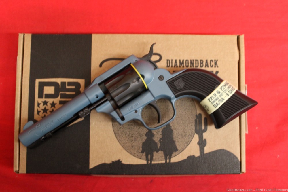 Diamondback Sidekick 22LR/22MAG SA Revolver, Single Action Both Cylinders.-img-4