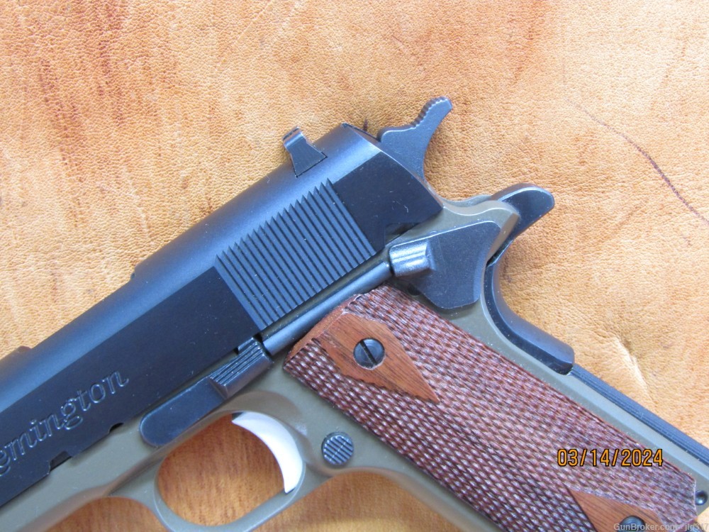 Remington 1911-R1 45 ACP Semi Auto Pistol Thumb Safety 2x 8 RD Mag-img-10
