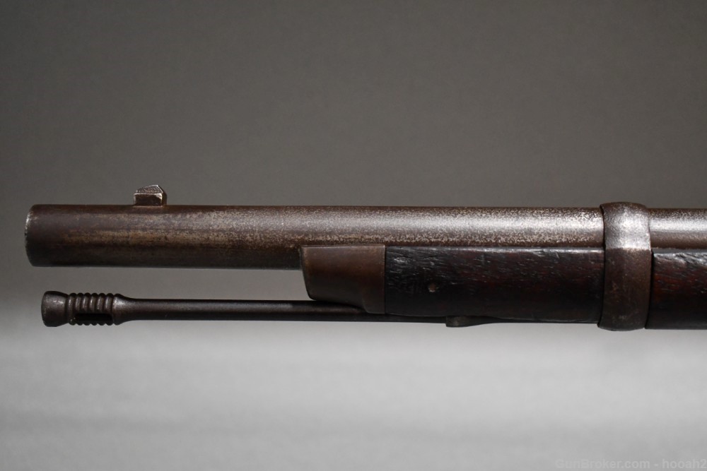 Antique US Springfield Model 1869 Cadet Trapdoor Single Shot Rifle 50-70-img-15