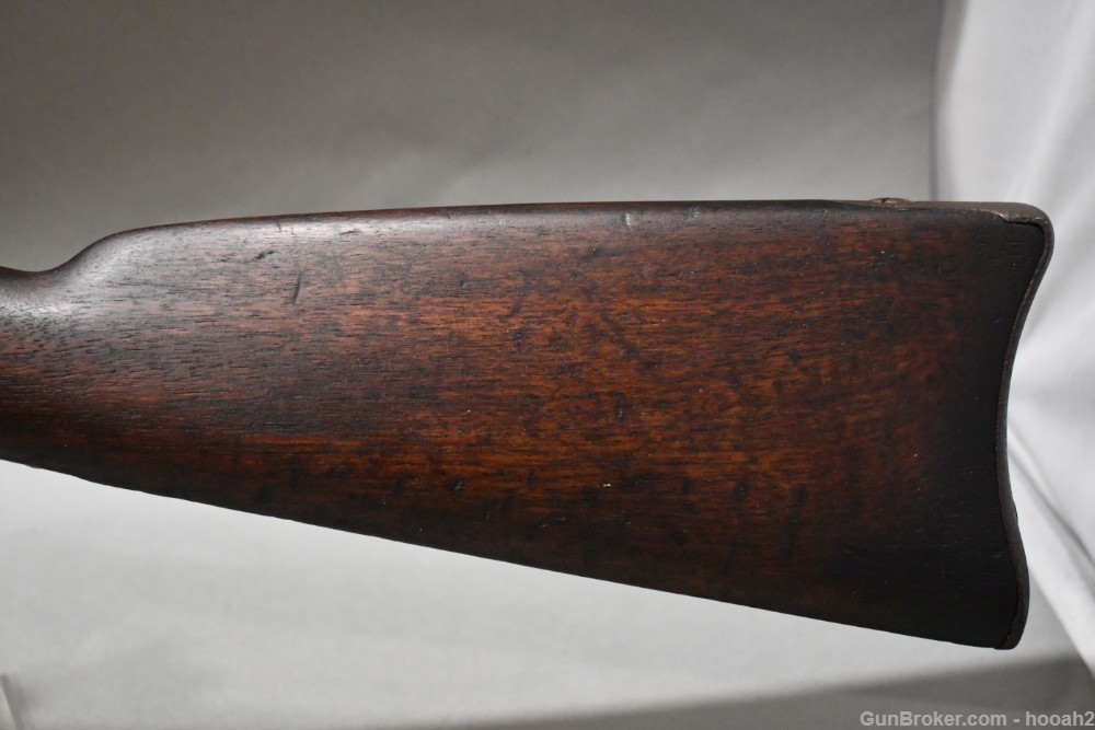 Antique US Springfield Model 1869 Cadet Trapdoor Single Shot Rifle 50-70-img-9