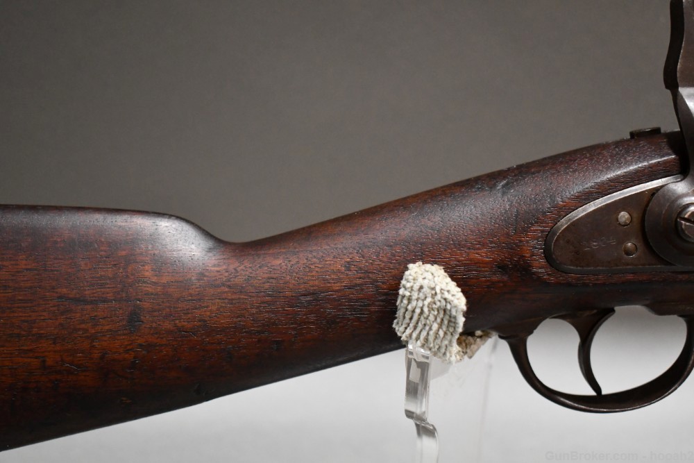 Antique US Springfield Model 1869 Cadet Trapdoor Single Shot Rifle 50-70-img-3