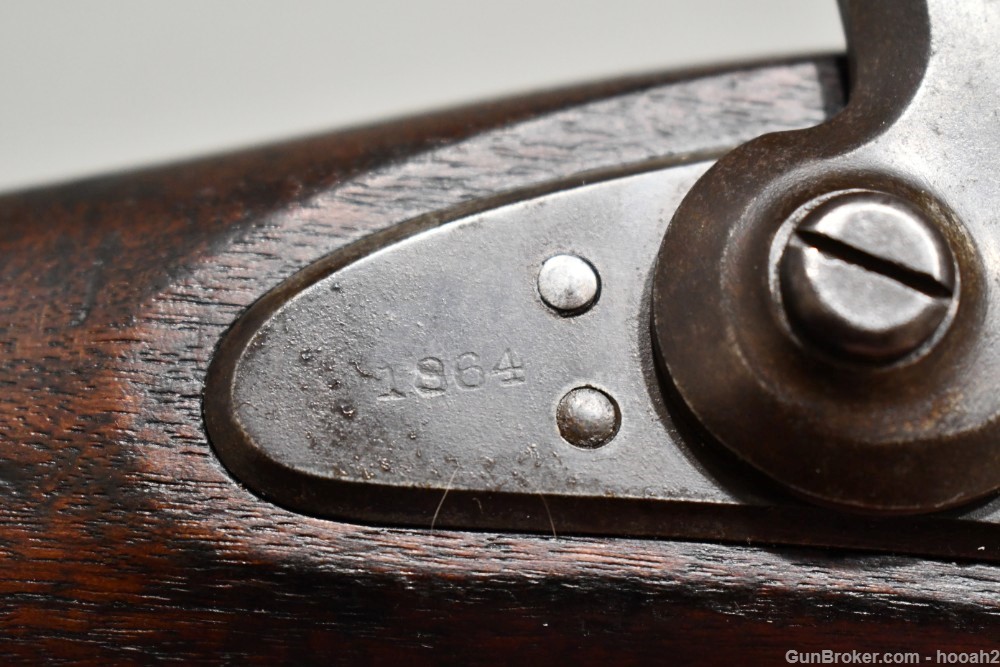 Antique US Springfield Model 1869 Cadet Trapdoor Single Shot Rifle 50-70-img-40