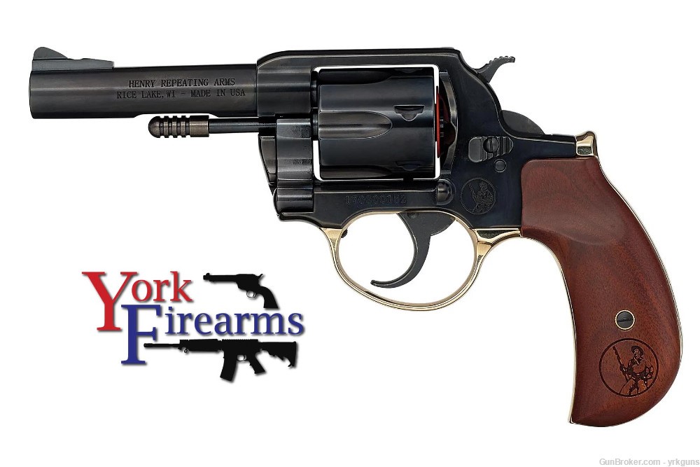 Henry Big Boy 357MAG / 38SPL Birdshead Walnut Grip 6R Revolver NEW H017BDM-img-1
