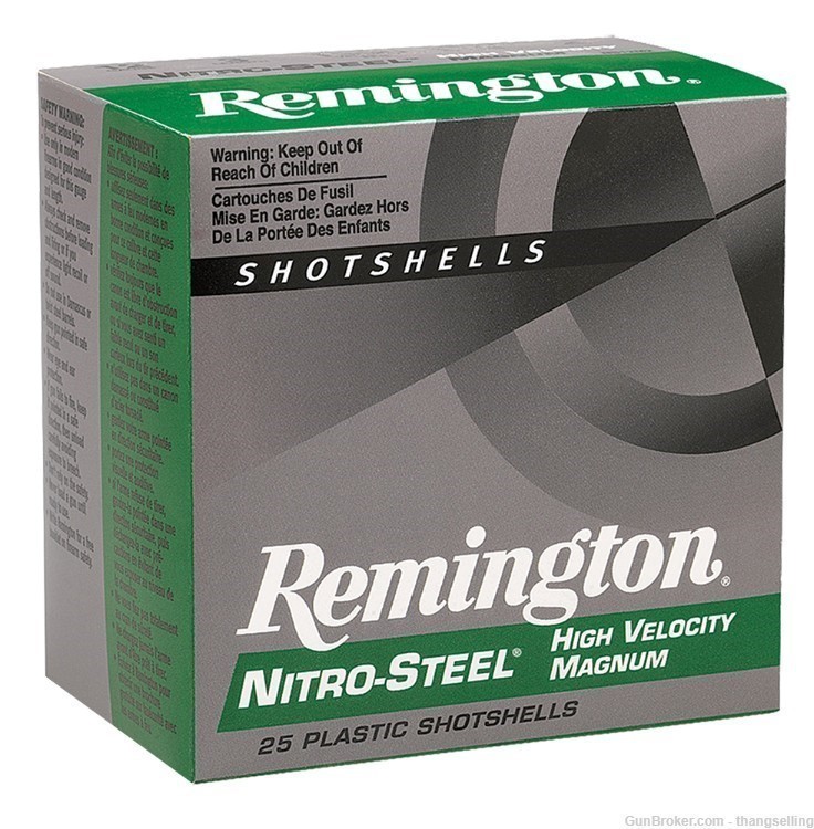 125 Rounds Remington 12 Ga Shotgun 2.75” Shells 1 1/4 Oz STEEL No. BB Shot-img-0