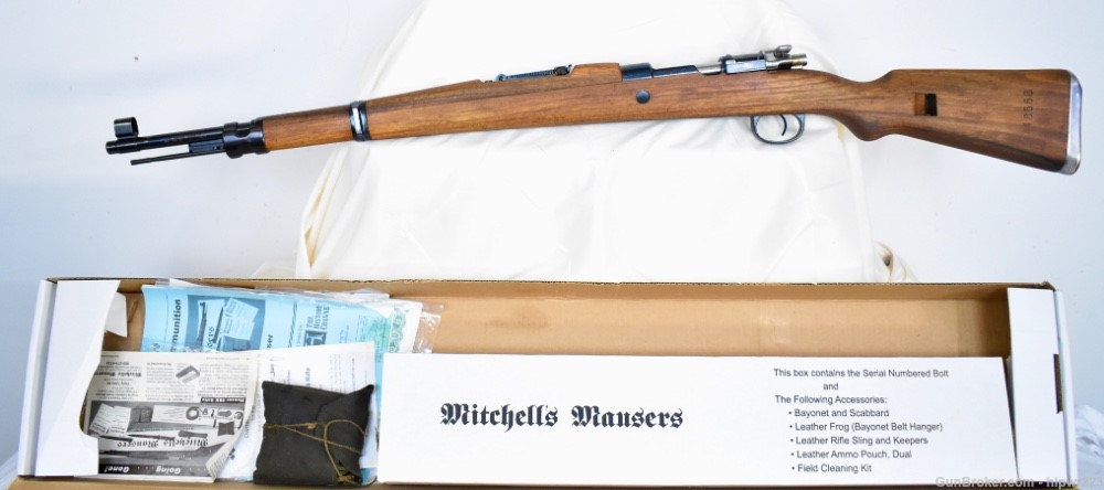 Mitchells Mausers Yugoslavian M48A MINT IN BOX! 8MM Mauser with extras! C&R-img-10