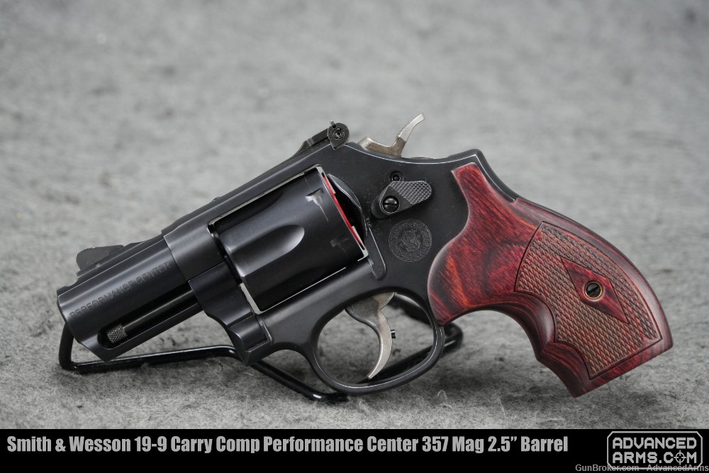 Smith & Wesson 19-9 Carry Comp Performance Center 357 Mag 2.5” Barrel-img-0