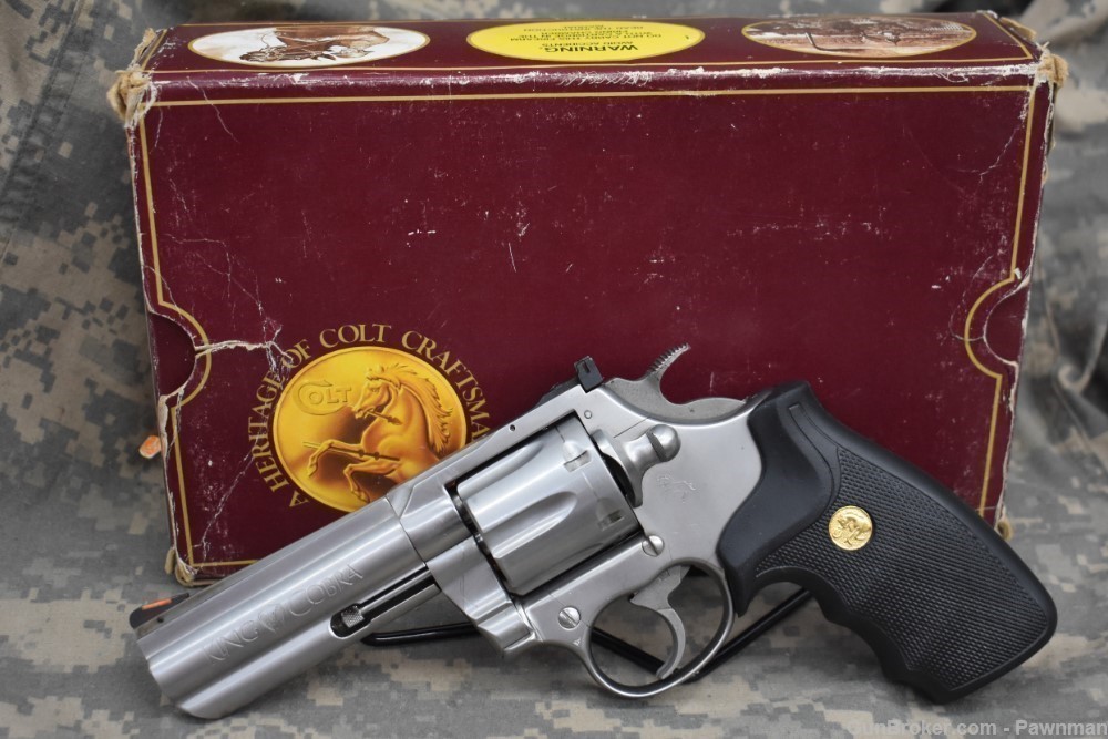 Colt King Cobra in 357 Mag built 1990 w/box & papers-img-13