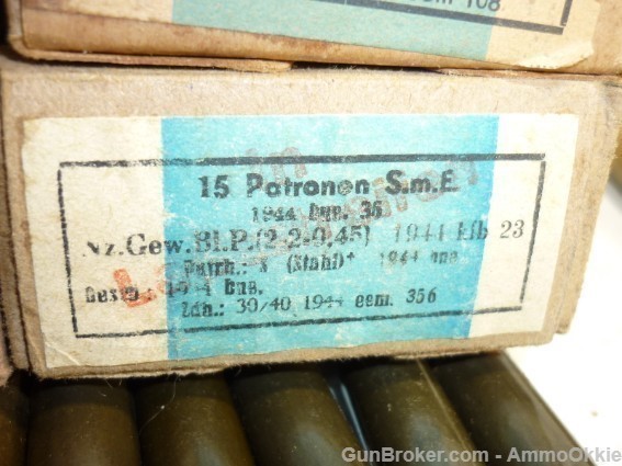 1rd SmE Semi Armour Piercing 8x57 8mm WW2-img-3