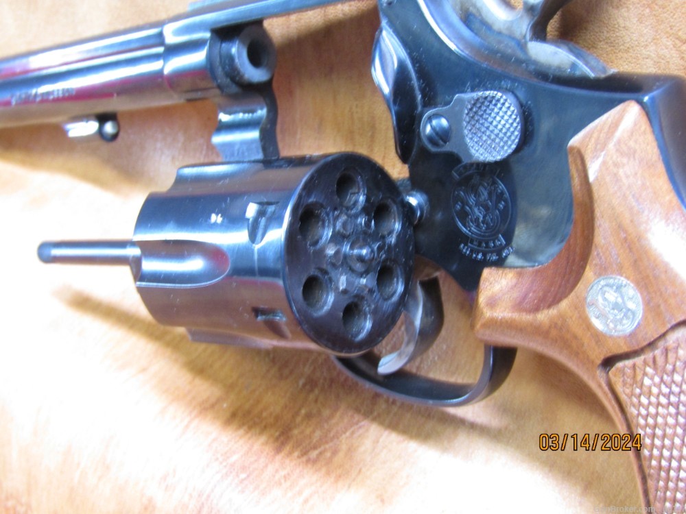 Smith & Wesson 17-5 K22 Masterpiece 22 LR 6 Shot Double Action Revolver-img-14