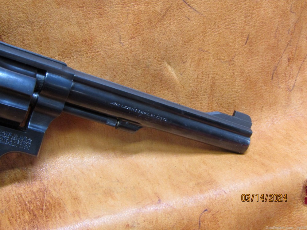 Smith & Wesson 17-5 K22 Masterpiece 22 LR 6 Shot Double Action Revolver-img-5
