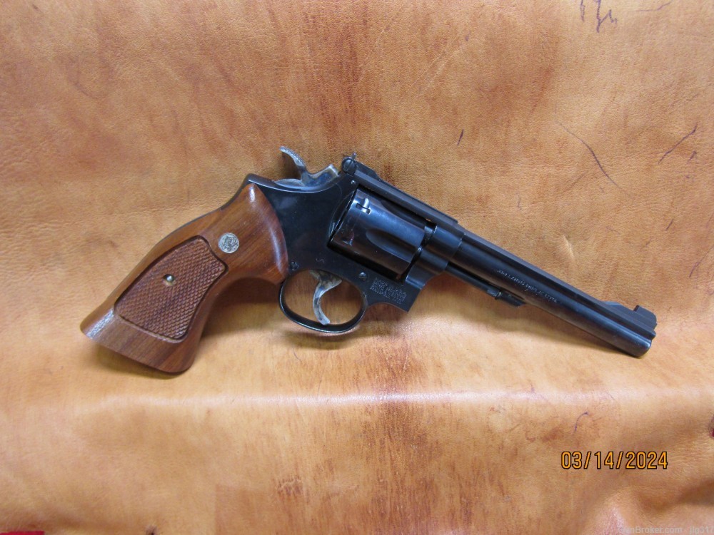 Smith & Wesson 17-5 K22 Masterpiece 22 LR 6 Shot Double Action Revolver-img-1