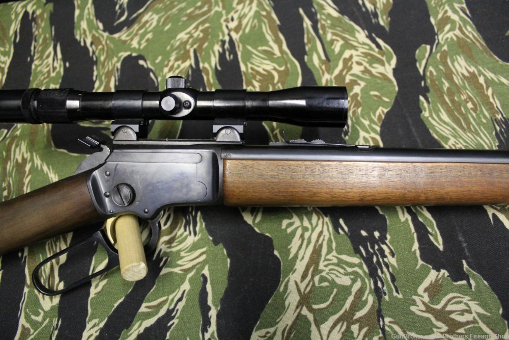Marlin 39A Mountie 22 LR W/ Marlin Scope in good Condition-img-7