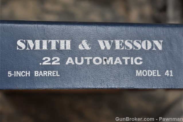 S&W Model 41 “Like New” w/box 2 mags 70-71 22LR-img-17
